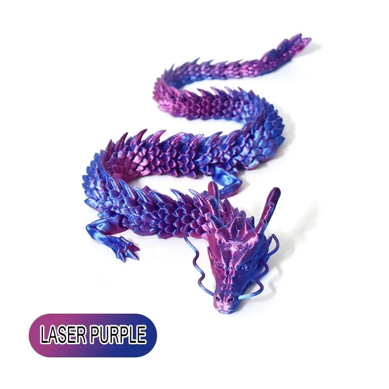 Giant 23.62" 3D Dragon Figurine - Perfect for Desk, Car & Office Decor | Ideal Gift for Christmas, Thanksgiving & Valentine's