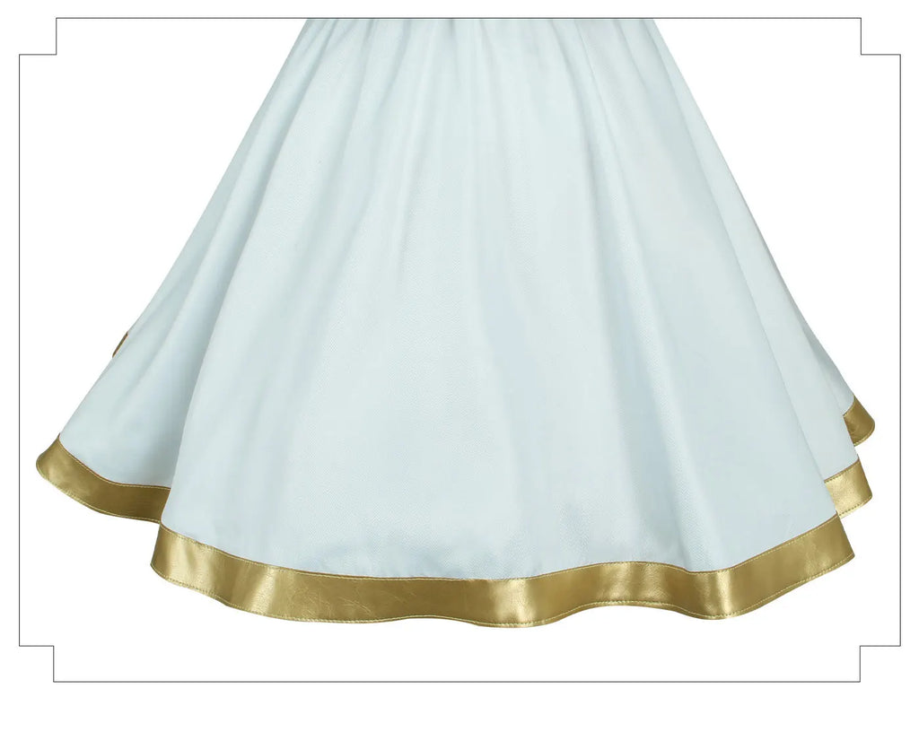 Frieren Cosplay Costume Frieren Dress with Ears Stockings for Anime Comic Con Frieren Outfits