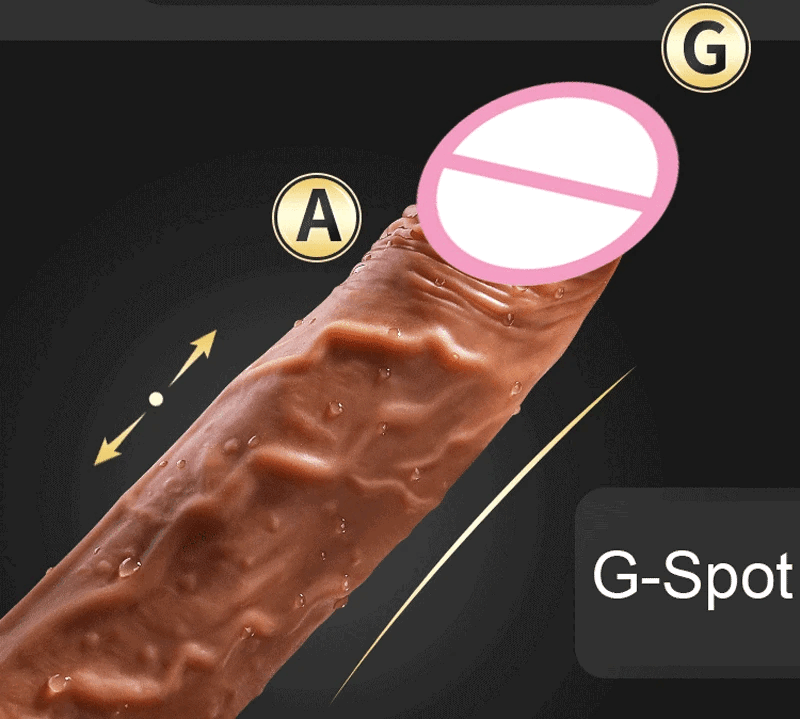 Telescopic Thrusting Heating Dildo Vibrator G-spot Massage Swing Huge Realistic Penis Vibrator Sex Toys for Women Sex Products