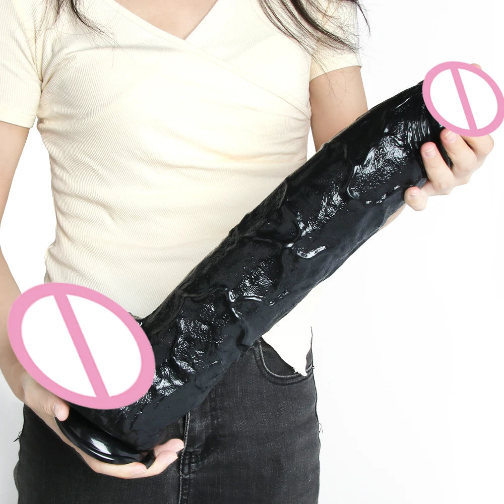 43.5cm Giant Anal Plug Oversized Dildo Anal Dilator Male and Female Masturbators Anal Stimulation Prostate Massage Adult Sex Toy
