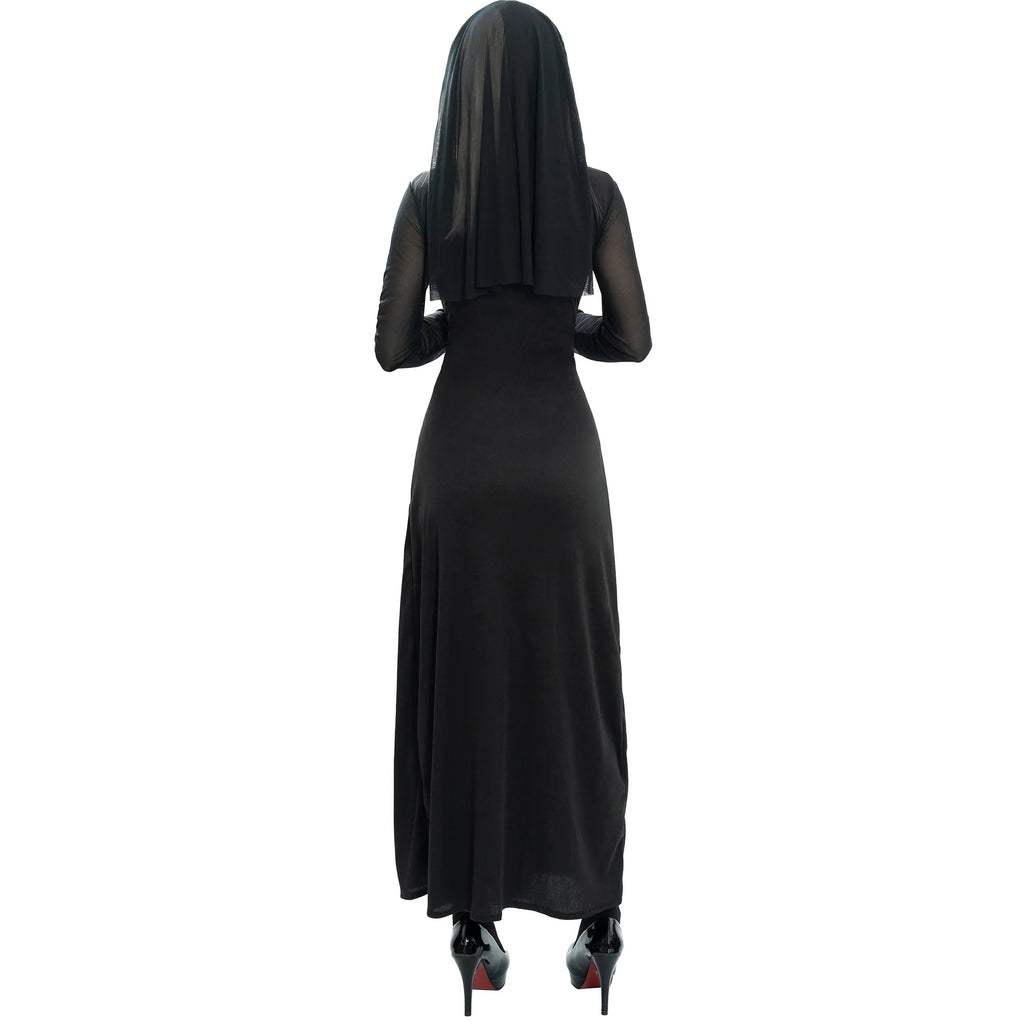 Cute Women Anime Nun Costume Cosplay Shows Outfit Sexy Ladies Halloween Performance Fancy Dress Up Sister Cos Uniform