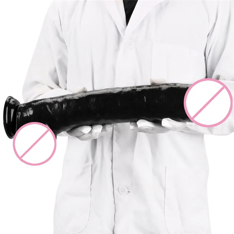 Giant Realistic Dildo Anal Plug with Sucker Big Dick Long Penis Sex Toys for Women Men Adult Products Stimulate Anus and Vagina