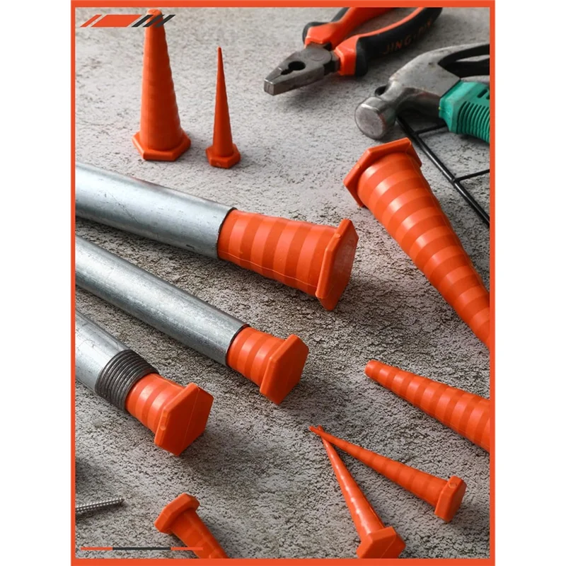 ABVA-Universal Drip Proof Hose Plugs Kit, 17 PCS Hydraulic Oil Service Rubber Plugs For Hydraulic Hose For Irrigation,Lines