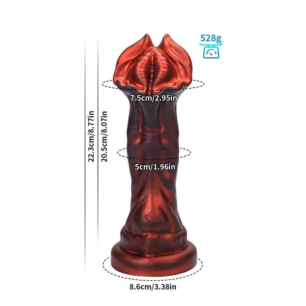 8.7inch Thick Monster Dildos with Strong Suction Cup for Women, Fantasy Silicone Dildo, Big Large Anal Dildo, Adult Sex Toy
