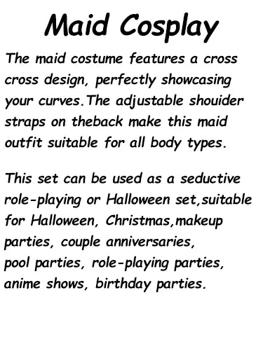 Play Bondage Uniform Erotic Lingerie Hot Sexy Hollow Underwear for Women Open Anal BDSM Role Maid Cosplay Costumes Outfit Set