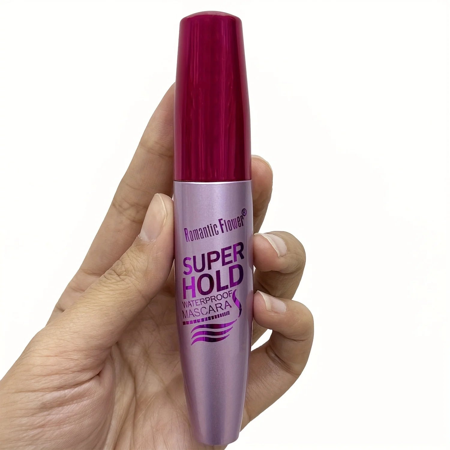 4D Waterproof Curling Mascara Black Silk Fiber Eyelashes Extension Long Lasting No Smudging Female Cosmetic Makeup