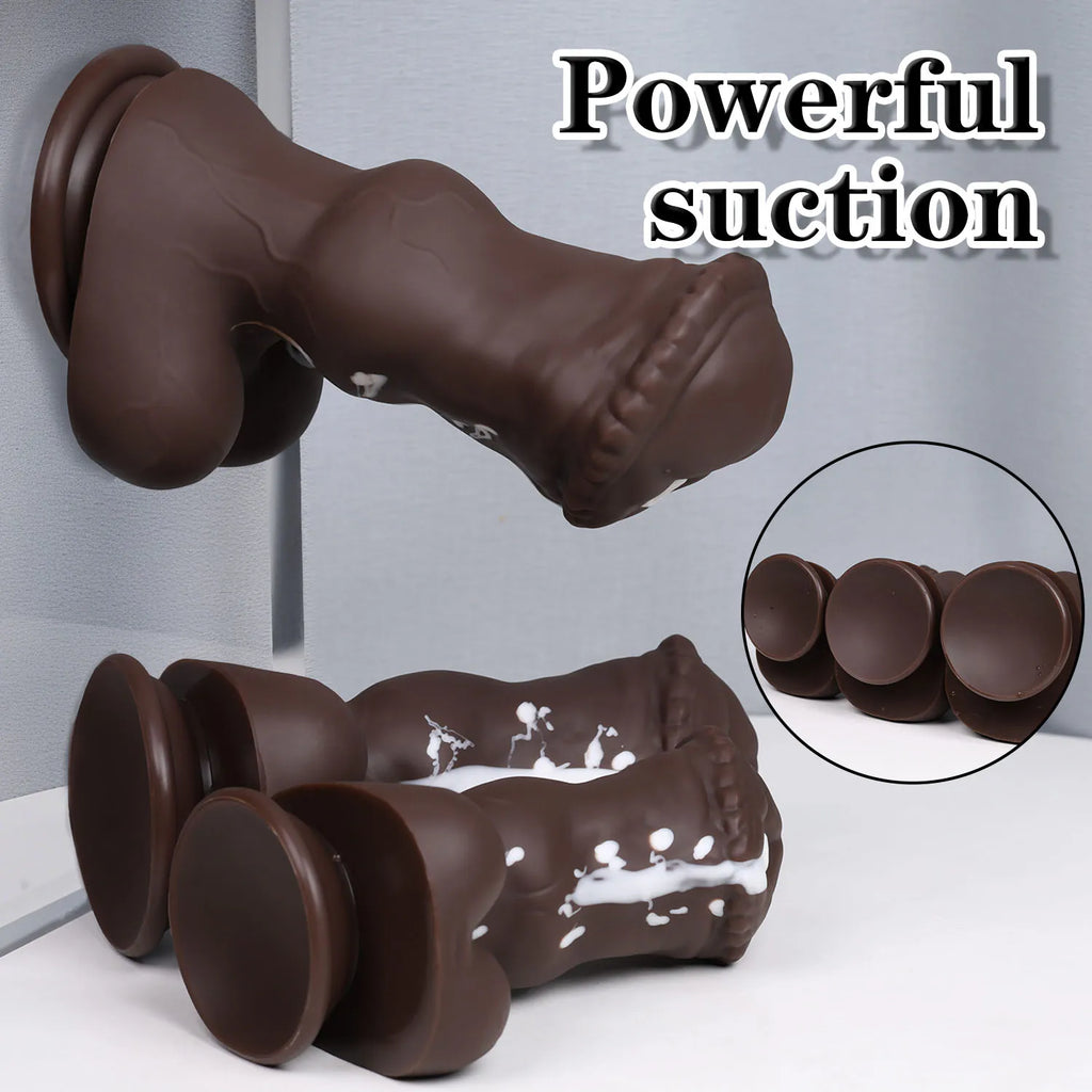 Huge Dildo Animal Dog Realistic Large Penis Butt Plug Sex toys Adult Supplies for Men Women Giant Monster Cock Dick Anal Dildos
