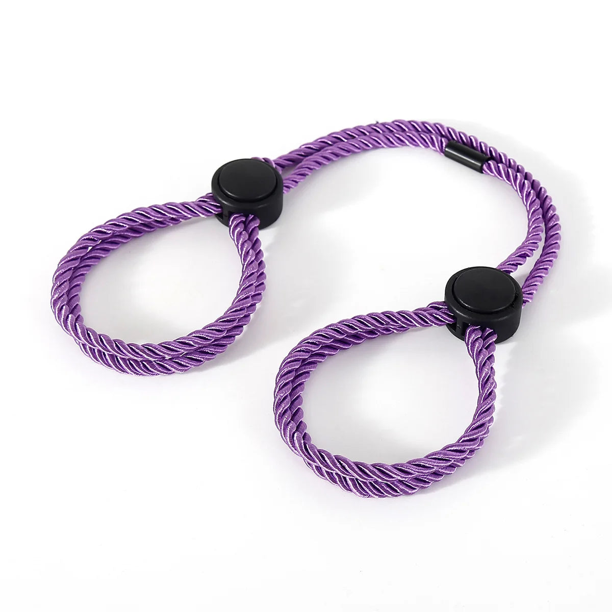 Men And WomenFetish Slave Role Play Bondage Touch Hondage Fun Accessories of Silk Rope Handcuffs Leg Cuffs Multifunctional