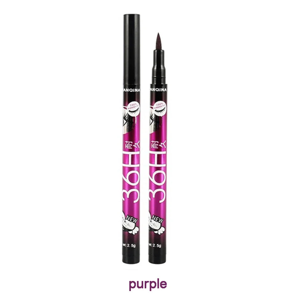 5 style of black liquid eyeliner shade brown make up eye liner pencil color eyeliner waterproof eyeliner eyes makeup stencil