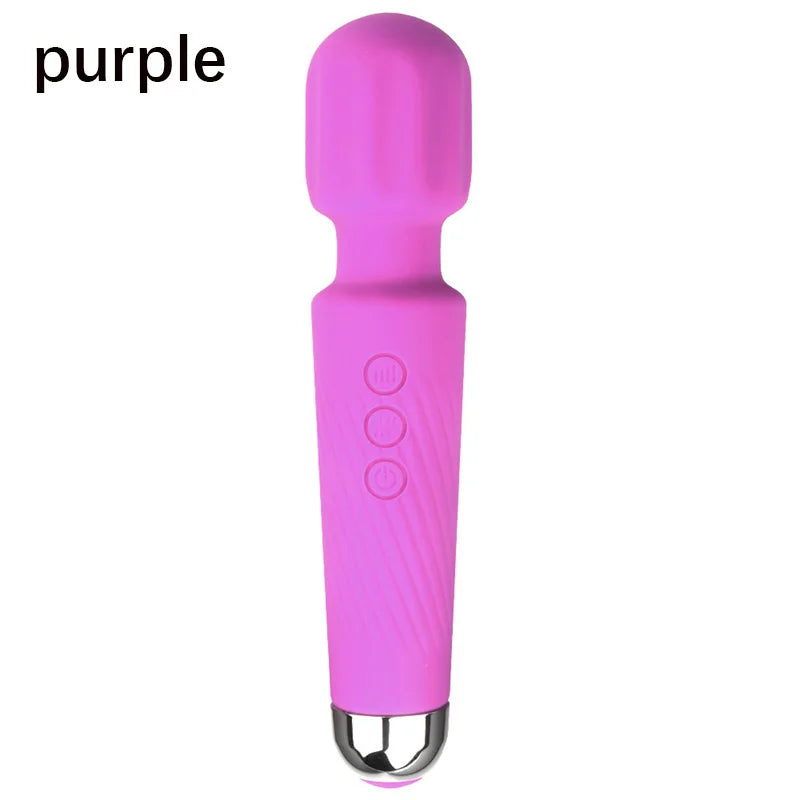 Vibrator female masturbator G Spot strong shock private Clitoris massager stick adult dildo Health sex toys for Women