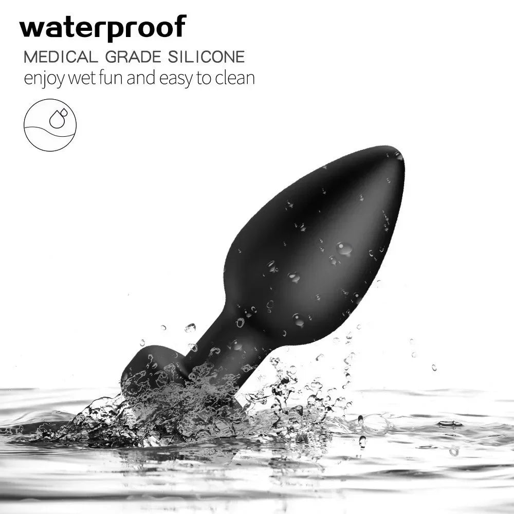 Wireless Remote Anal Plug Set Prostate Orgasm Masturbation Massager Adult Sex Toys Butt Plug Anal Toy Waterproof Control Unisex