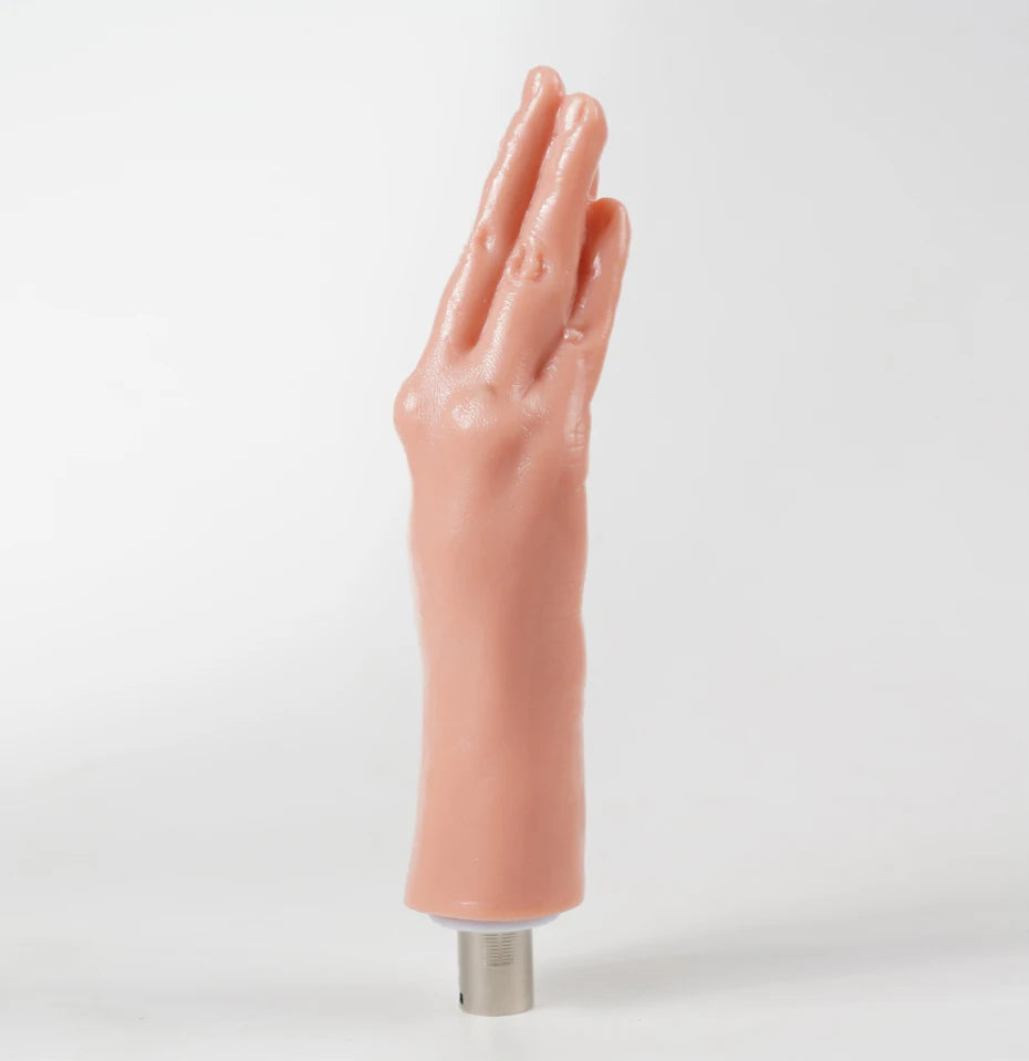 Anal Plug Artificial Hand Dildo with 3XLR Connerect Sex Machine Attachment Vaginal Anus Expander Masturbator Big Dildo Sex Toy