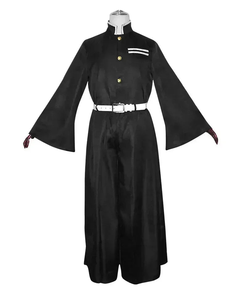 Anime Kimetsu No Yaiba Tokitou Muichirou Cosplay Kostuums Kisatsutai Uniform Pruik Halloween Kostuum Volwassen Kids