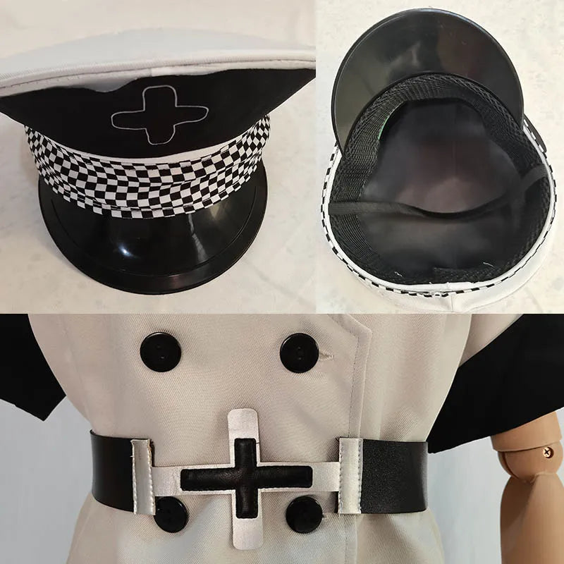 Cosplay Anime Esdeath Empire Cosplay Costume Manga General Uniform with Hat Socks for Halloween Outfits Esdeath Empire Outfits