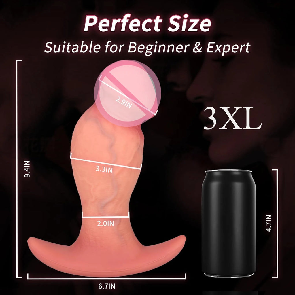 Huge Realistic Dildo Sex Toys G-Spot Anal Plug Butt Plug Dildo Premium Silicone Prostate Massager Anal Training for women men