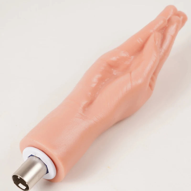 Anal Plug Artificial Hand Dildo with 3XLR Connerect Sex Machine Attachment Vaginal Anus Expander Masturbator Big Dildo Sex Toy