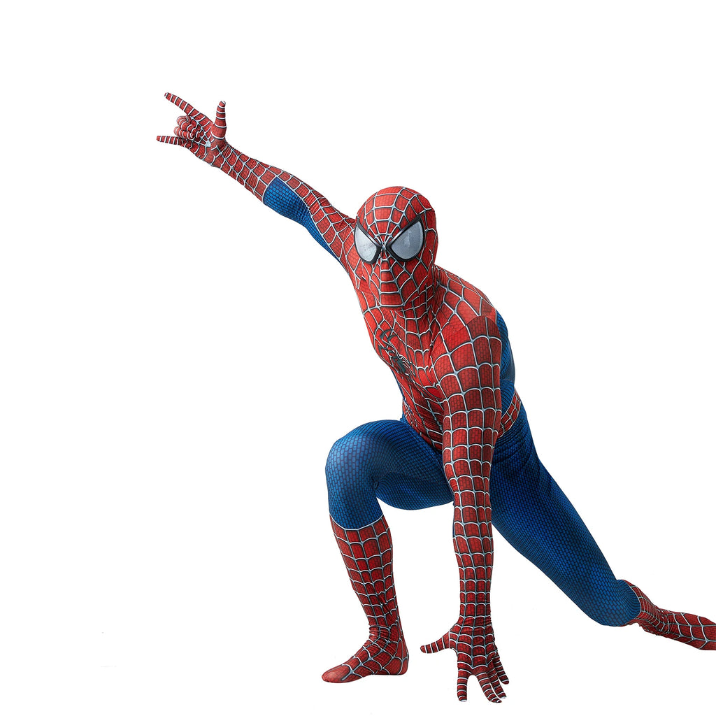 Spiderman Costume Adults Tony Venom Costume  Detachable Mask Stretchable Suit Deluxe Superhero Costume Halloween Costume For Men