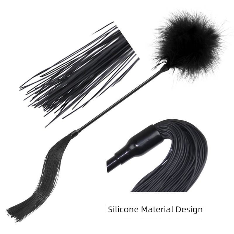 Rattan Small Whip Couple Toy SP Props Horsewhip Flogging Boyfriend Female M Tassel Leather Loose Whip Beating Pp