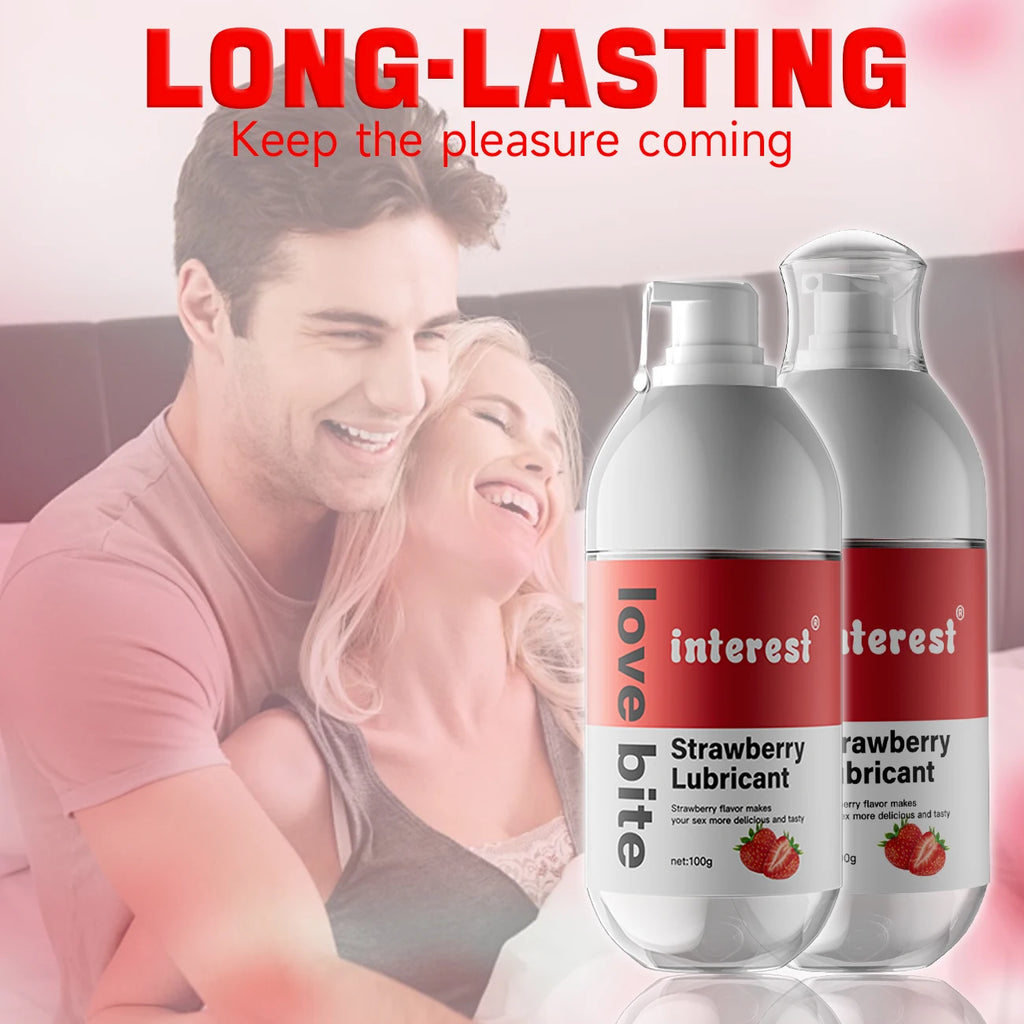 Water-Soluble Lubricating Gel With Fruity Aroma Anal Vaginal Massage Oil Easy Clean Romantic Hypoallergenic Adult Sex Products