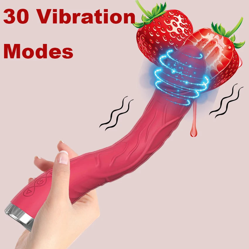 Big Dildos Powerful Vibrator For Sexy Women Realistic Head Vibration Av Wand G Spot Stimulator Clitoris Massager Sex Toys Adults