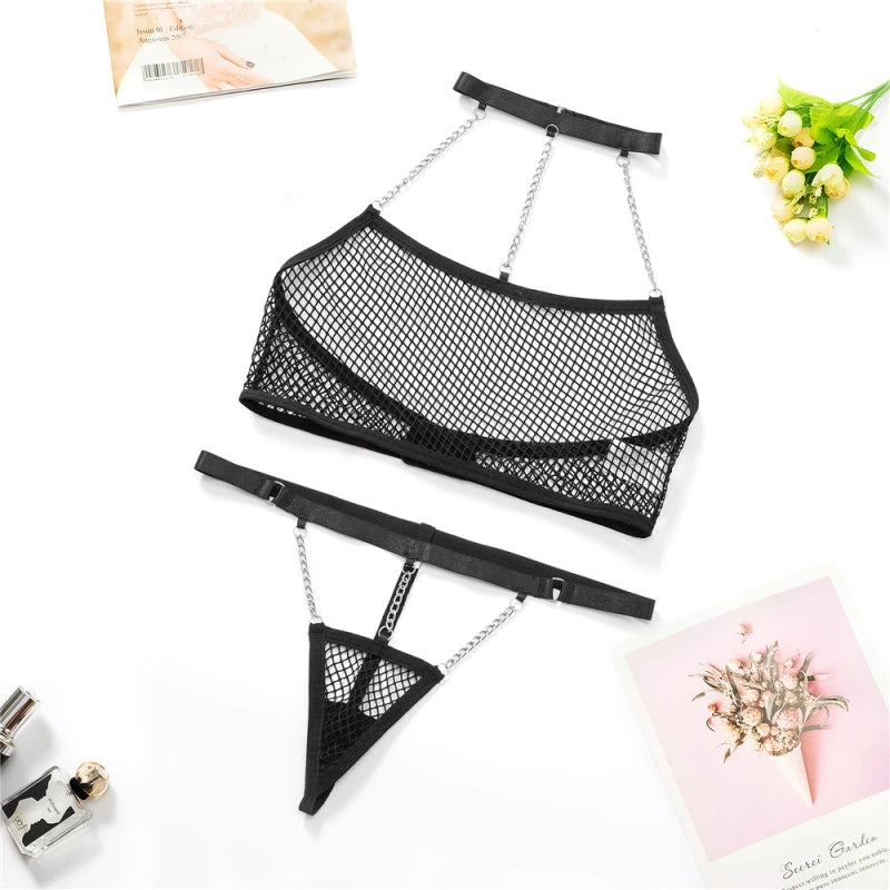 Cosplay Sexy Erotic Lingerie Women Bra And Panty Garters Sexy Lingerie Sets For Sex Women's Underwear Set Female Sexy Costumes