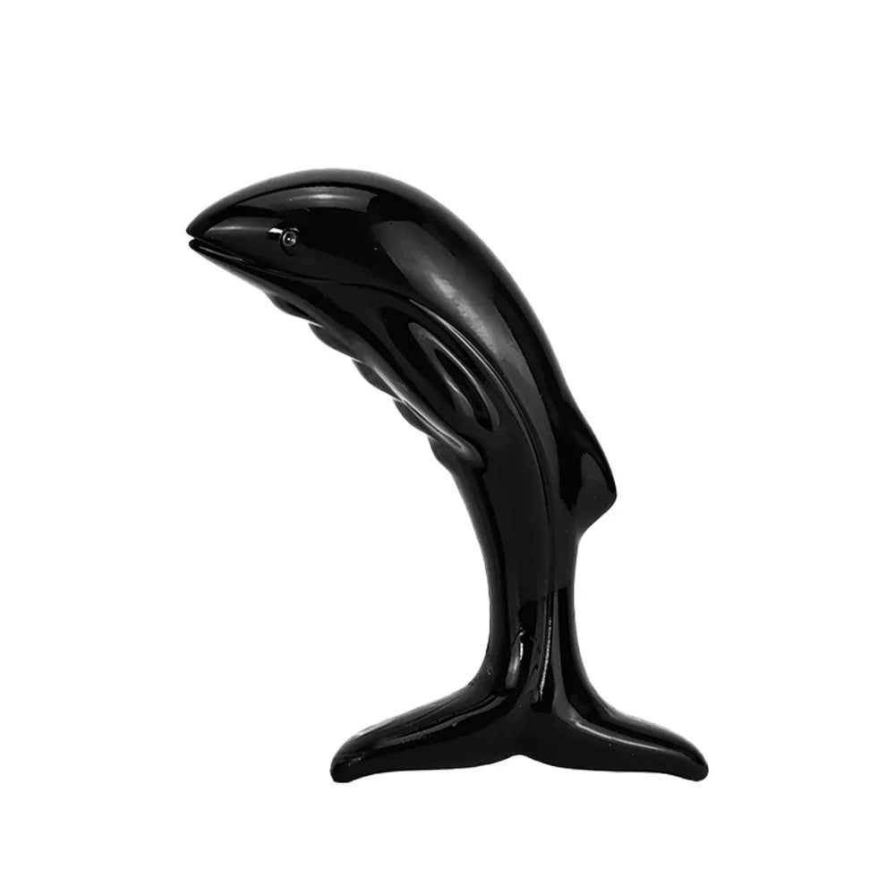 Unisex Little Dolphin Anal Plug Wearable Anal Massage Masturbator Cute Butt Plug for Beginners Couples Adult Sex Toy