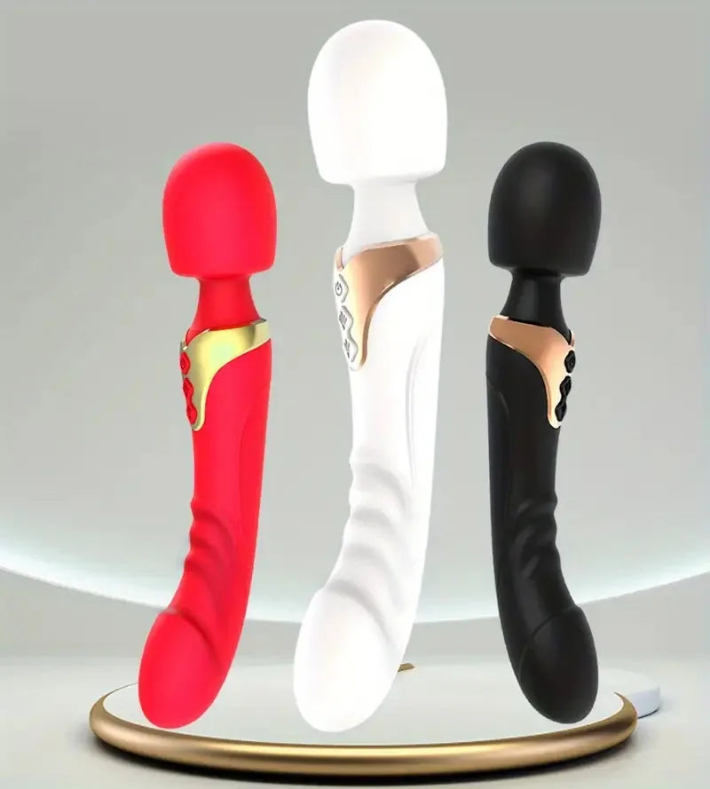 Vibrator Powerful Dildos Dual Motor Silicone Large Size Wand G spot Massager For Couple Clitoris Stimulator For Adult Sex Toy18+