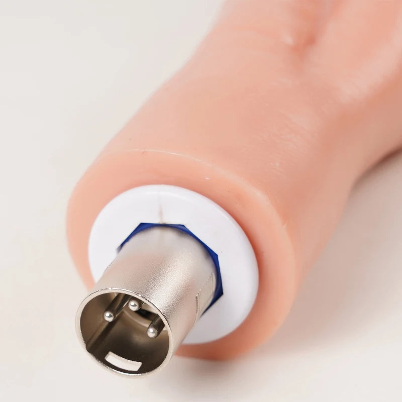 Anal Plug Artificial Hand Dildo with 3XLR Connerect Sex Machine Attachment Vaginal Anus Expander Masturbator Big Dildo Sex Toy