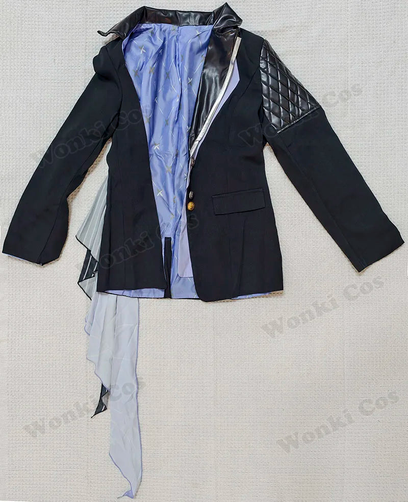 Game ZZZ Hugo Vlad Cosplay Costume Wig Hair Zenless Zone Hugo Cosplay Men Role Play Carnival Outfits for Anime Events