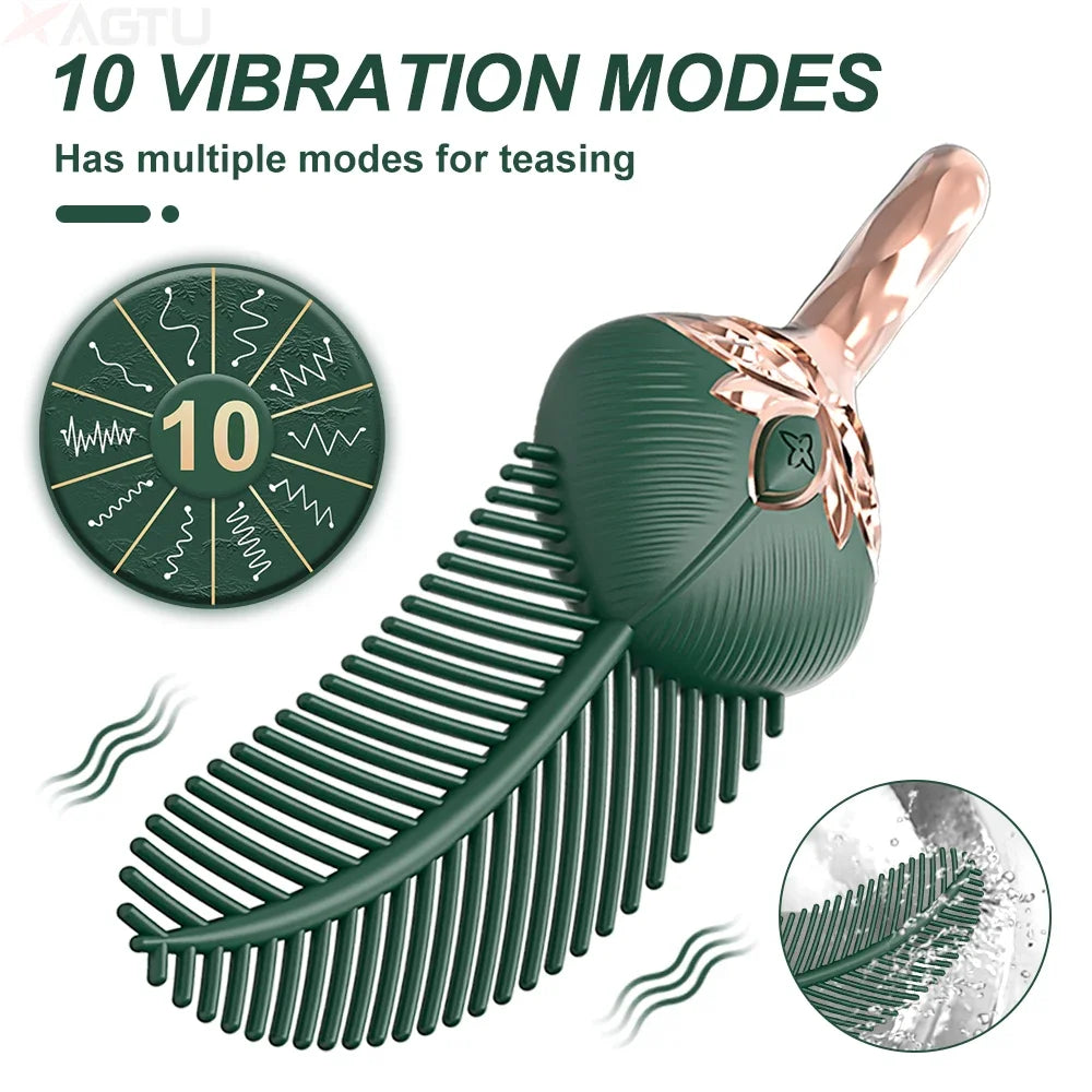 Clitoris Vibrator Sex Toys Fast Orgasm Nipple Clitoral Stimulator for Women Masturbator Female Vagina Massager Adult Supplies