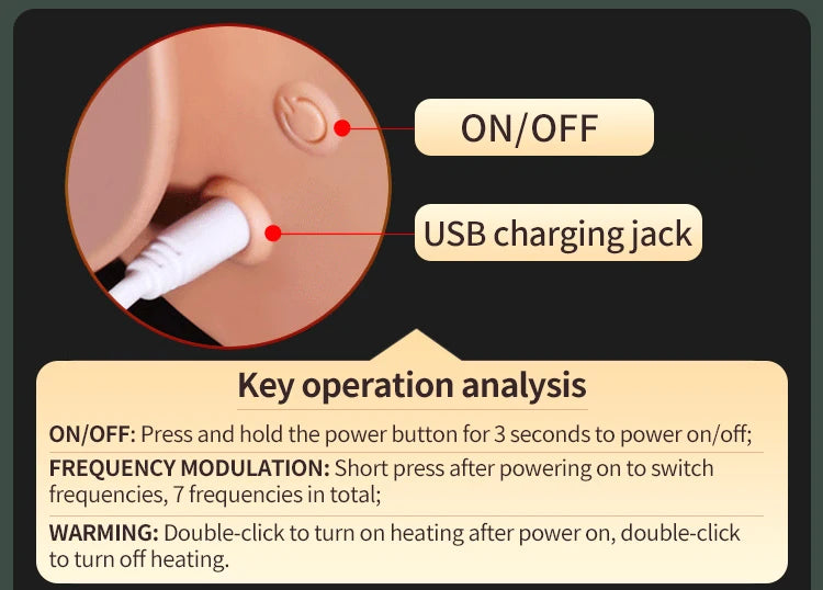 Realistic Dildo Telescopic Swing Heating Vibrator for Women Clitoris Vaginal G Spot Stimulation Massager Adult Pleasure Sex Toy