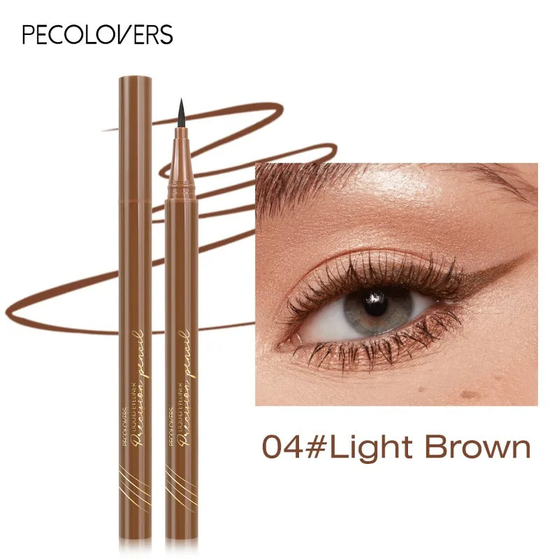 Multi-color Liquid Eyeliner, Quick Drying Without Making-up, Waterproof and Sweat-proof, Long-lasting and Natural, Eye Cosmetics