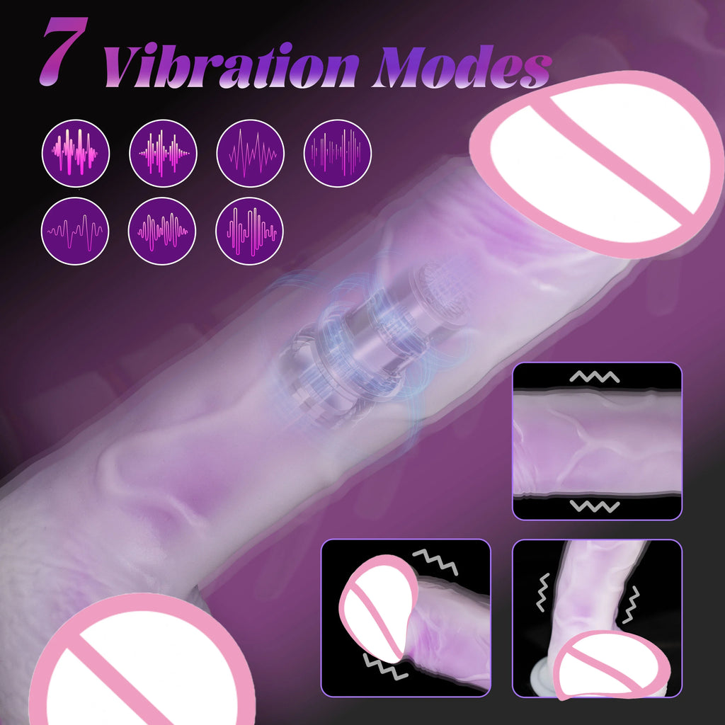 Multi-Angle Adjustable Dildo Vibrator Female Masturbator Big Penis Vaginal Stimulator G-spot Massager Sex Toys for Women 18+