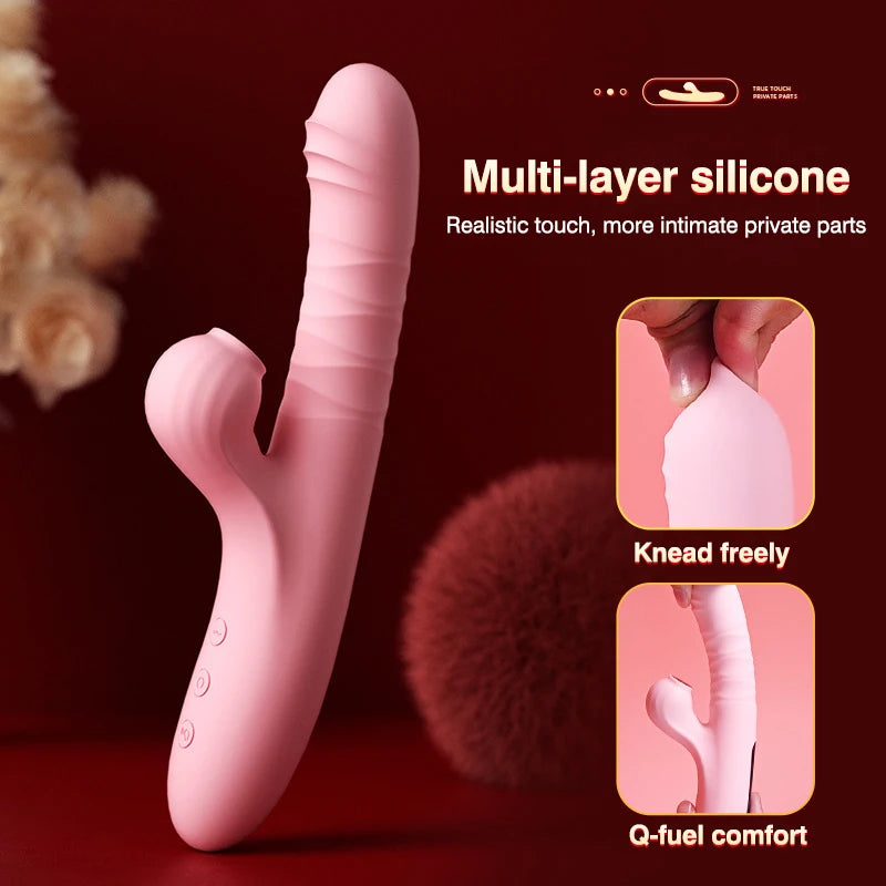 20 Speed Sucking Vibrators G Spot Dildos Vibrators 2 in 1 Adult Women Sex Toys Clitoral Sucker Clitoris Stimulator Massager 18+
