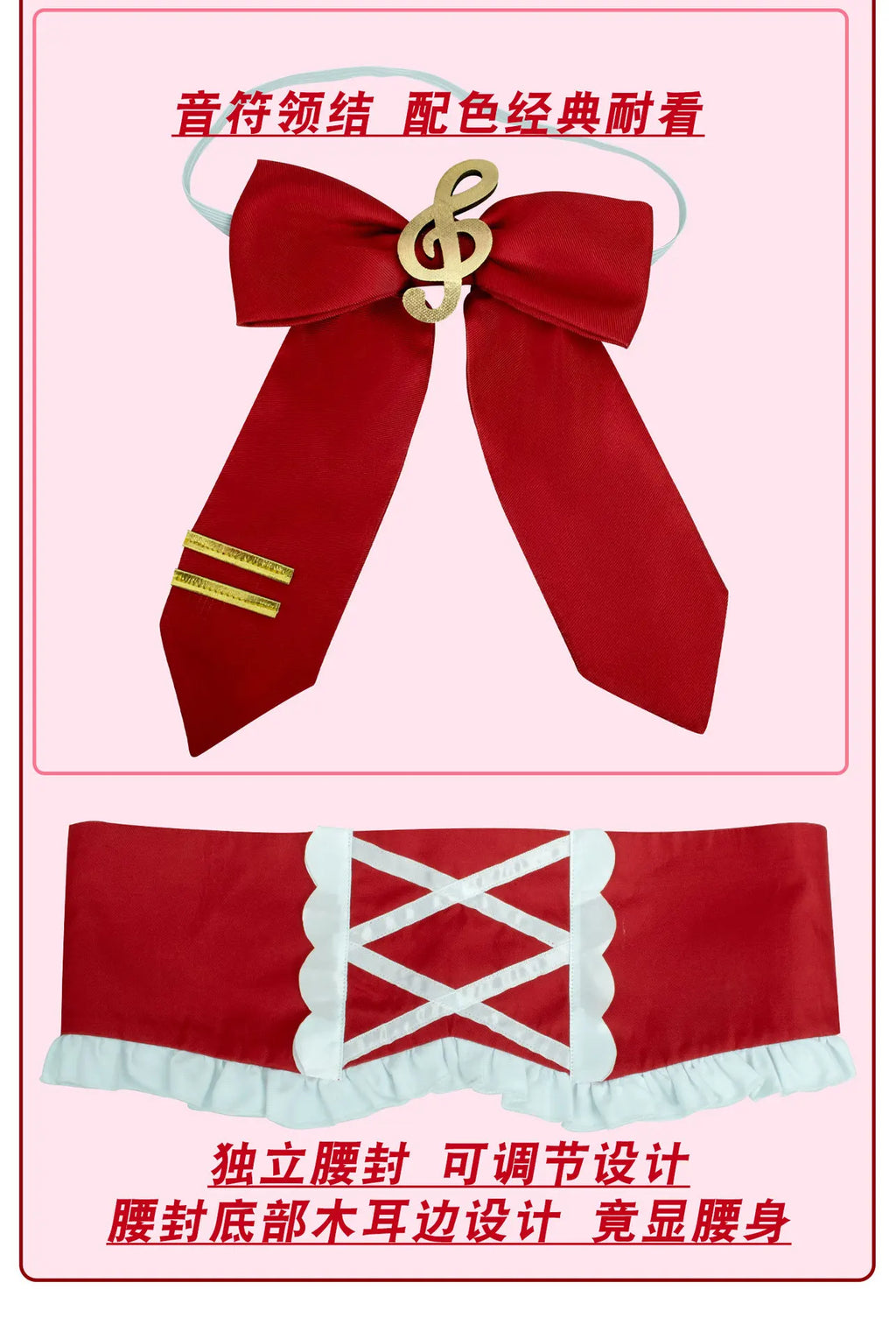 Miku Cosplay Strawberry Miku 15th Anniversary Cosplay Costume Wig Lovely Lolita Dress Women Halloween Uniform Party Fancy Dress