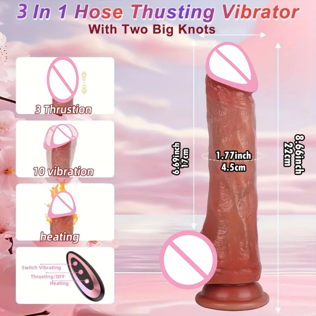Erotic Dildo Telescopic Vibrator Adult Sex Toys Vagina Penetration Realistic Large Penis Anal Plug With Female Sex Toys Big dick