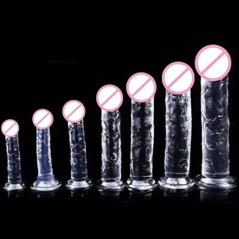 Big Dildo 19-26CM Adult Sex Products No Vibrator Soft Big Dildo Sexy Toys Anal Plug Women Sex Toy Penis Suction Cup Buttplug