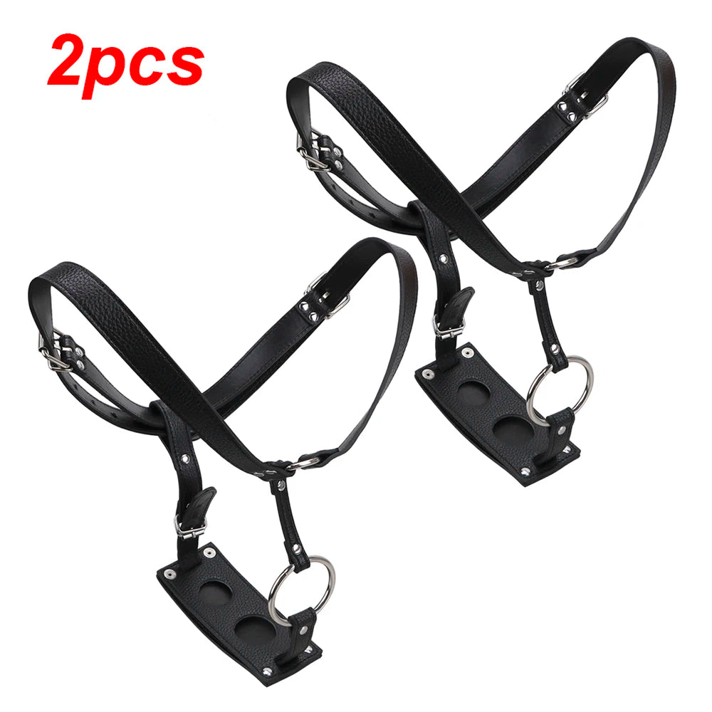 Sex Shop Butt Plug And Dildo Harness Belt Erotic Leather Chastity Device Sex Toys For Men Women Underwear Pants