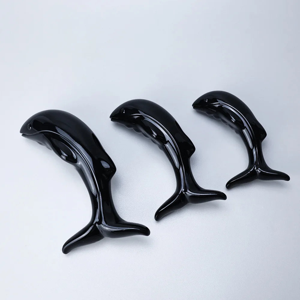 Unisex Little Dolphin Anal Plug Wearable Anal Massage Masturbator Cute Butt Plug for Beginners Couples Adult Sex Toy