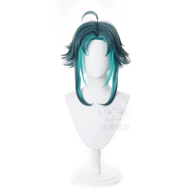 Xiao Cosplay Costume Cosplay Anime Xiao Full Set Xiao Wig Mask Tattoo Sticker for Halloween Outfits