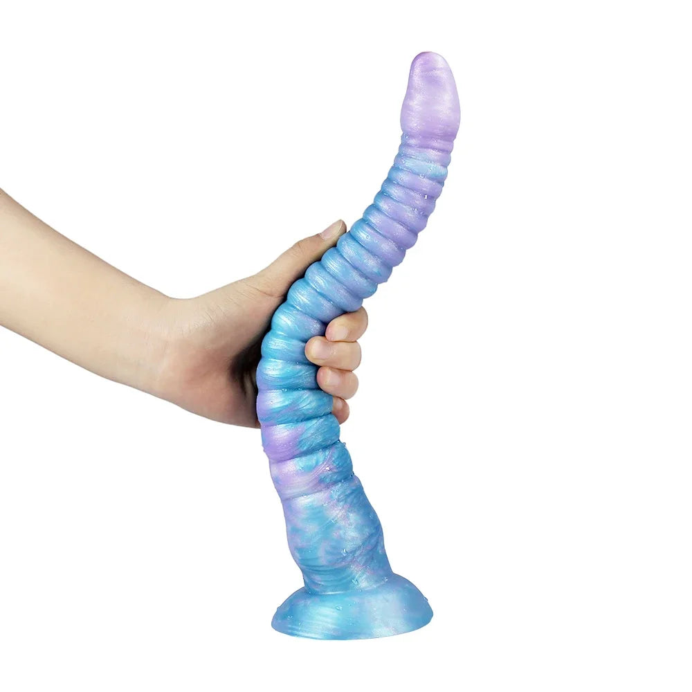 New Huge Luminous Octopus Tentacle Dildo Soft Silicone Monster Animal Penis Big Dick Anal Plug Vaginal Anus Masturbation G Spot