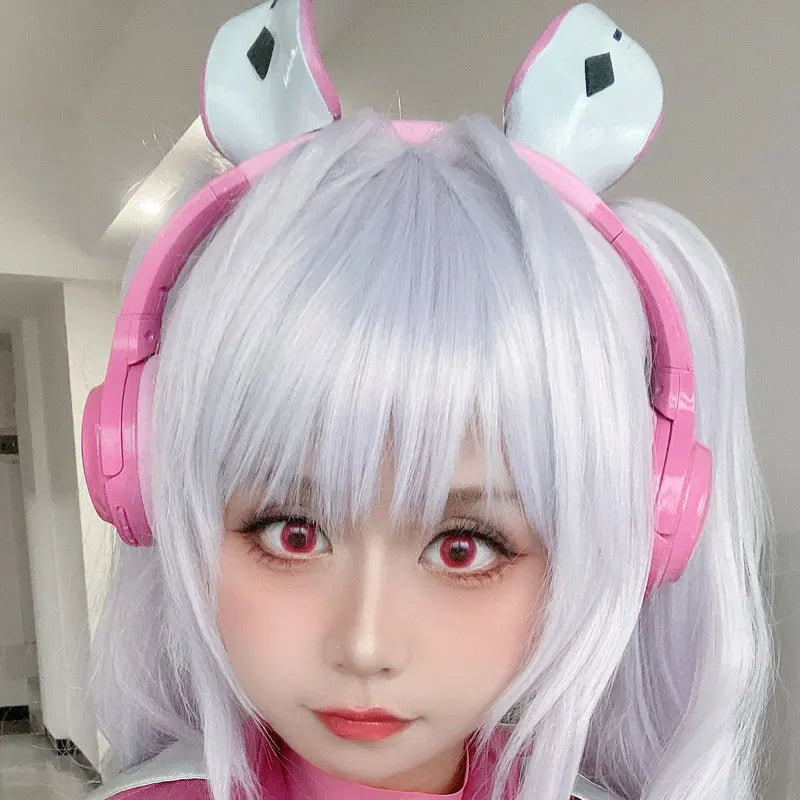 Customized:Game NIKKE The Goddess of Victory Alice Cosplay Latex Bodysuit Halloween Carnival Women Costumes Jackets Shoe Headset