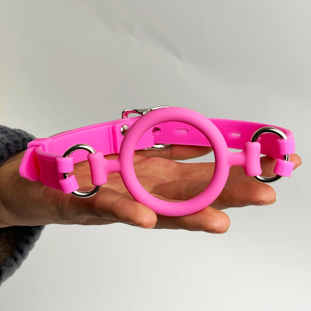 Silicone Oral Sex Ring Open Mouth Gag Flirting Bondage Balls Adult Game Erotic Toys BDSM Restraints Sex Toys For Couples O Ring