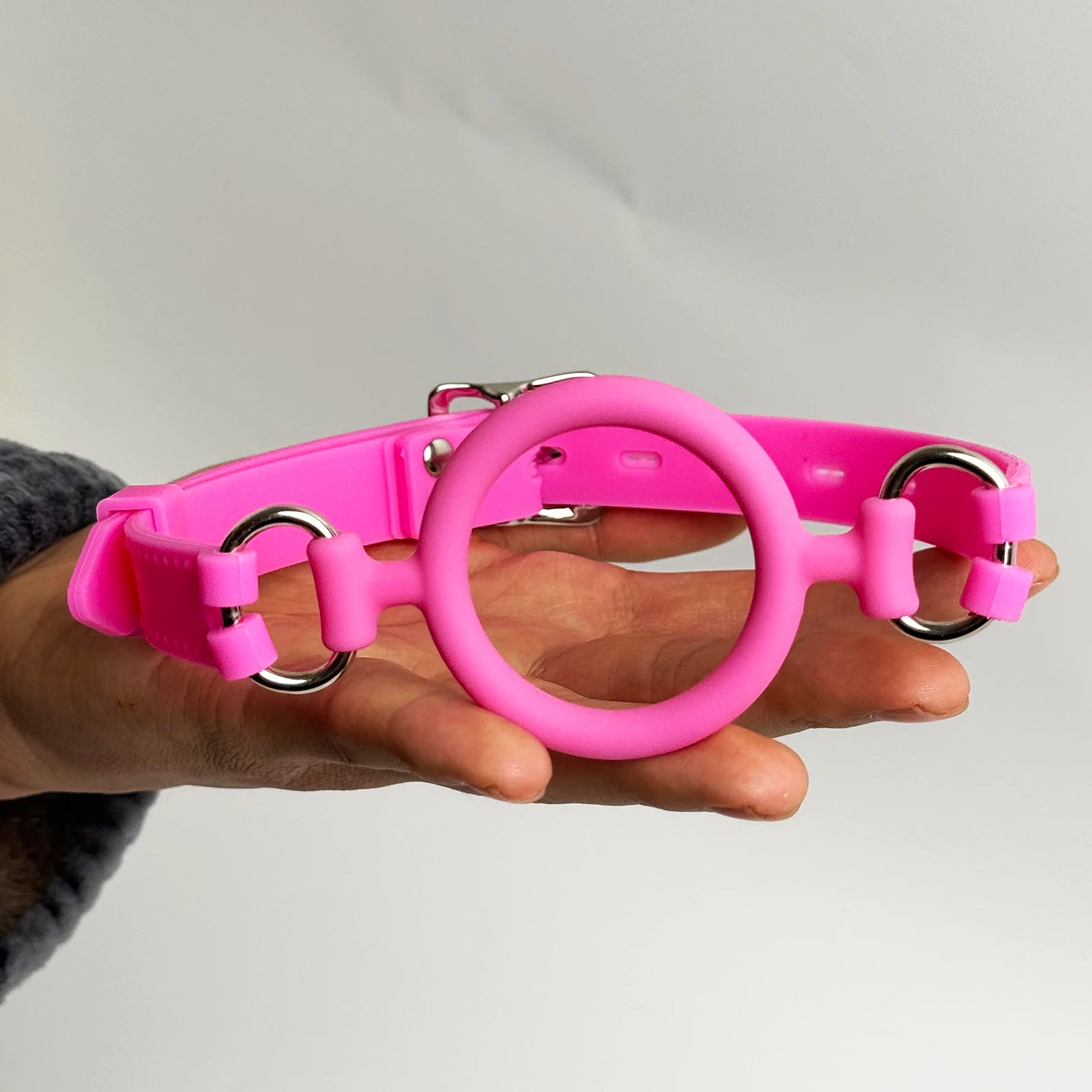 Silicone Oral Sex Ring Open Mouth Gag Flirting Bondage Balls Adult Game Erotic Toys BDSM Restraints Sex Toys For Couples O Ring