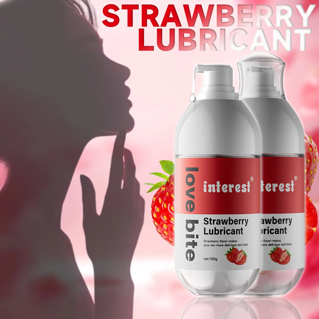 Water-Soluble Lubricating Gel With Fruity Aroma Anal Vaginal Massage Oil Easy Clean Romantic Hypoallergenic Adult Sex Products