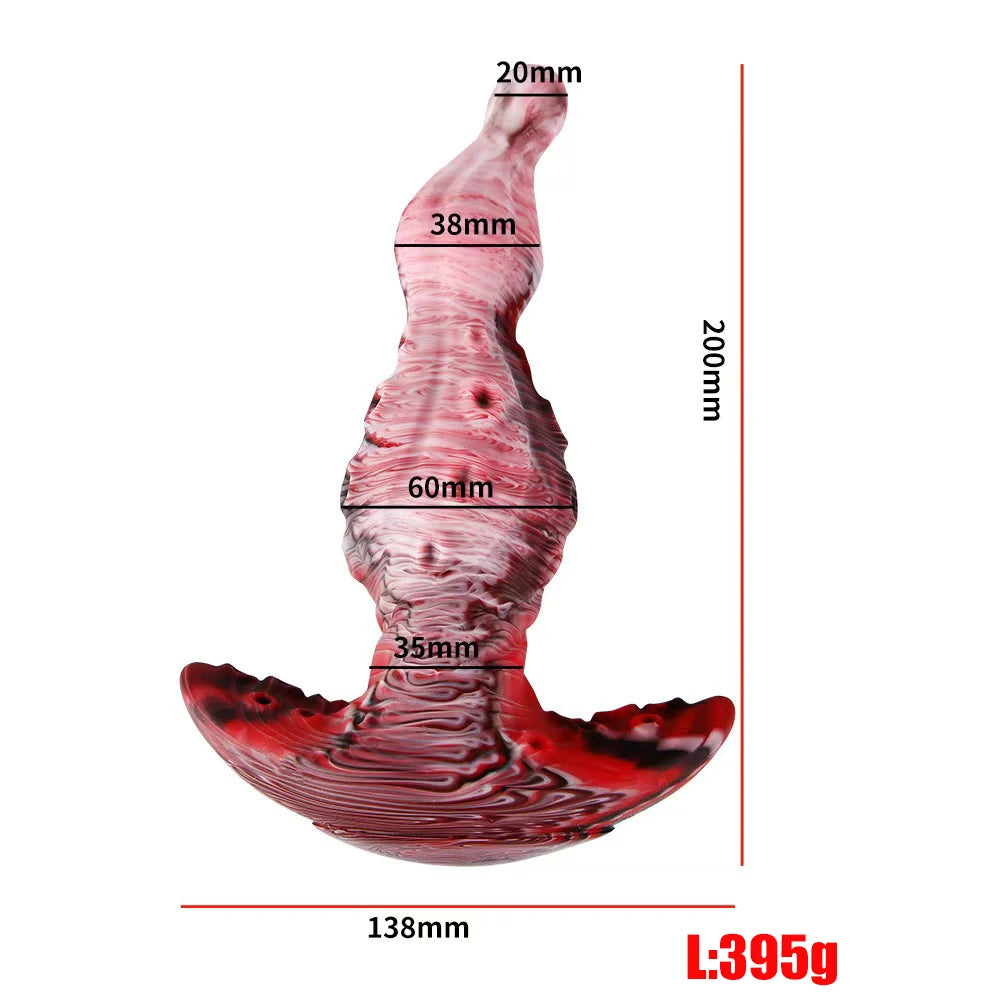 New Color Wearable Anal Plugs Prostate Massage Huge Butt Plug Anal Training G-Spot Stimulation Anal Dildo For Men/Women Buttplug