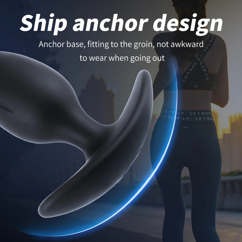Expand Inflatable Anal Plug with Magneticsuction Valve Stretch Anal Trainer Stimulation Inflatable Anal Butt Plug BDSM for Men