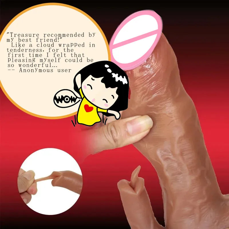 Realistic Dildo Vibrator Penis Telescopic Massager vibrating female Remote Control Masturbation Big Dick Anal Adult Sex Toys