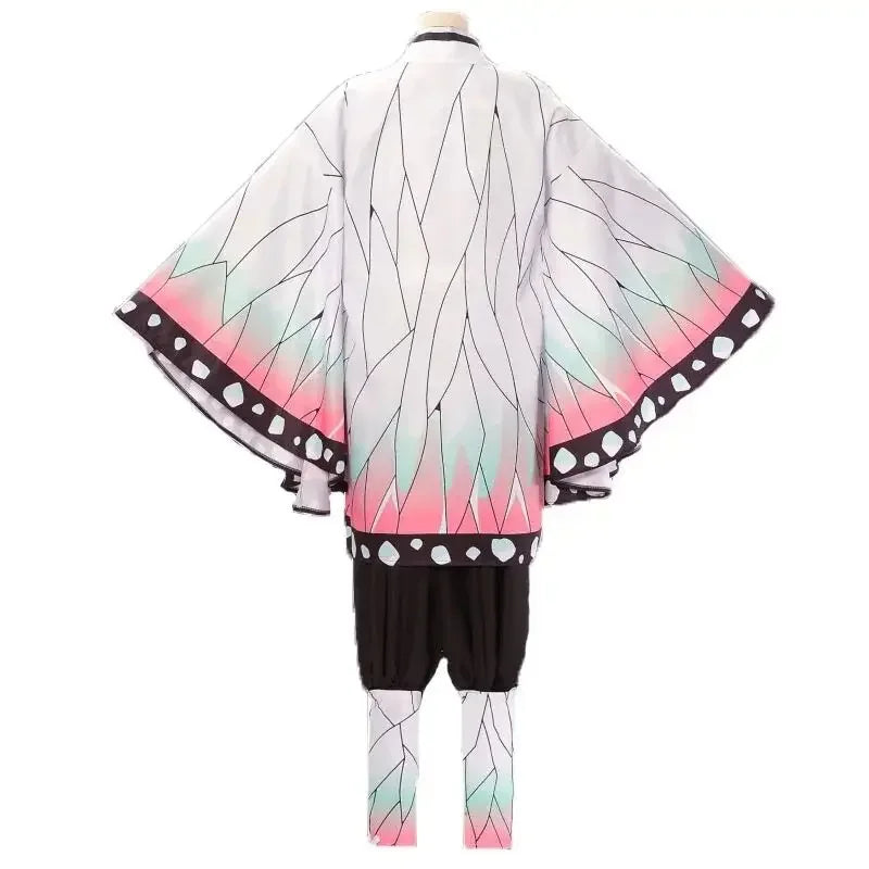 Demon Kochou Kanae Cosplay Costume Adult Anime Kimetsu No Yaiba Shinobu Kochou Halloween Clothes