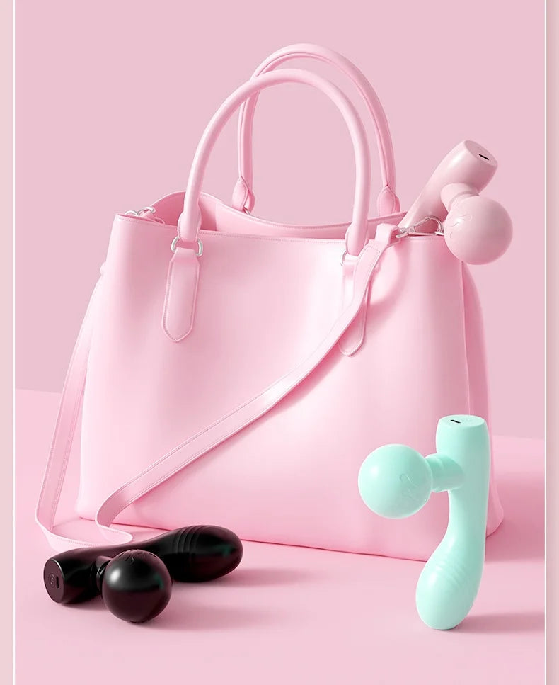 Sensual Dual-Headed Massager, Dual-Motor Vibrating Fascia Gun, Portable Rechargeable Muscle Relaxation Massager